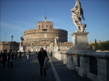 Castel Sant` Angelo Roomassa 10.11.11, La Tosca,kolmas näytös tapahtuu klo 4 aamulla Castel Sant'Angelossa,kesäkuu 1800,Mario Cavaradossi, taiteilija teloitetaan täällä.